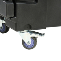 Conteneur isotherme 130L QBT130B pour le transport de nourriture chaude ou froide, idéal pour la restauration et la livraison