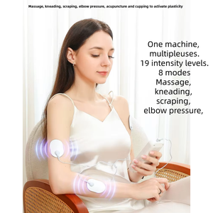 ओम गंध नई इलेक्ट्रिक हीटिंग एयरबैग हेड वेव थेरेपी मालिश डिवाइस गहरी छूट - Product Image 5