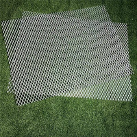 Paneles aplanados 304 de acero inoxidable con espesor de 3 mm Swd SWD 25 mm LWD 40 mm de malla de metal expandida