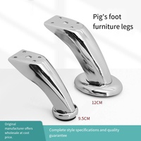Quincaillerie de pieds de meubles en fer moderne pour canapé Table basse Table à manger et armoire-Support robuste