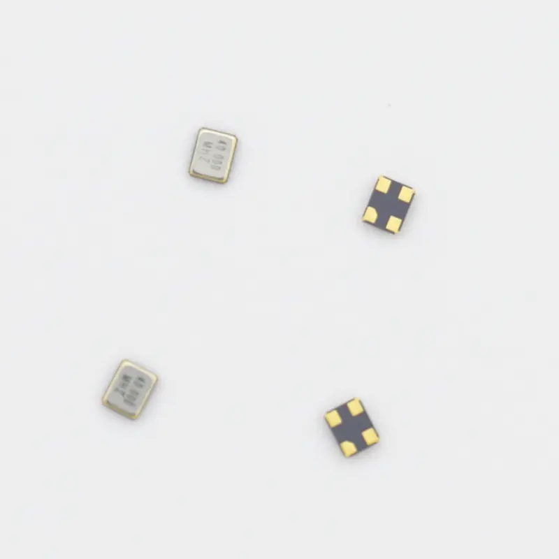 Han Jing passive SMD2520 crystal oscillator with metal surface and 4 pins resonator