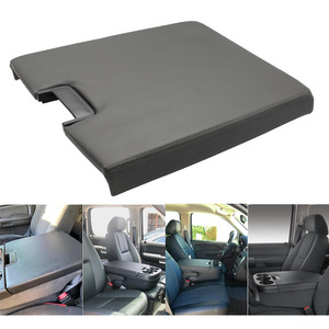 Chevrolet Gmc Center Console Armrest Cover Dark Gray Leather <b>Storage</b> <b>Box</b> 20864151 - Product Image 3