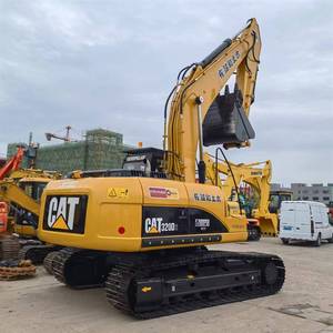 Excavadora de cadenas grande de 20 toneladas de origen japonés, 320 CAT320d 320D2, excavadora para minería y construcción, Caterpillar 320 D2 usada - Product Image 2