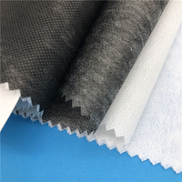 Tissu d'intercalage non tissé fusible à double point PA