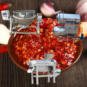 Máquina Industrial para Moler Chile y Ajo, Procesadora <span class=keywords><strong>de</strong></span> Pasta <span class=keywords><strong>de</strong></span> Chile y Salsa <span class=keywords><strong>de</strong></span> Chile, 500kg/h, para Uso Doméstico - Product Image 1