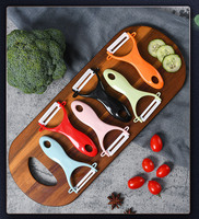 Coupe-légumes et fruits manuel à prix d'usine, lame en céramique réutilisable, outil de cuisine, éplucheur de pommes de terre et de fruits