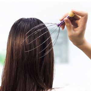 Wholesale Scalp for Stress Relief, Body Relaxing Octopus Handheld Head <b>Massager</b> - Product Image 2