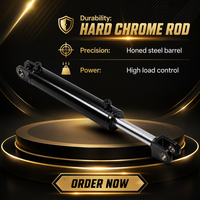 Cylindre hydraulique de remplacement à double action pour bras de chargeuse-pelleteuse JCB 4CX