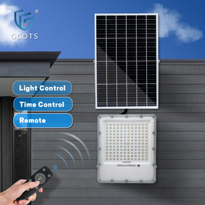 GCOTS 50W 100W 150W 200W LED Solar <b>Flood</b> <b>Light</b> Outdoor Waterproof Garden Road Stadium Wall Lamp Solar Powered <b>Lights</b> - Product Image 1