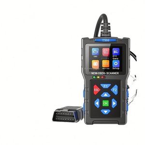 Universal Car OBD2 Scanner T300 Digital Display USB Fault Code Reader Battery Tester Engine Analyzer <b>Diagnostic</b> <b>Tool</b> 1 Year - Product Image 1