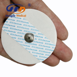 Électrode <span class=keywords><strong>ECG</strong></span>, Électrode d'Électromyographie à l'État de Repos, Feuille d'Électrodes <span class=keywords><strong>ECG</strong></span> Personnalisée, Tissu pour Électrodes <span class=keywords><strong>ECG</strong></span>, Bouton-Pression en Acier Inoxydable, Personnalisé OEM ODM - Product Image 3