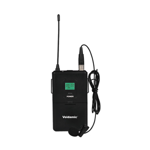 Sistema de micrófono inalámbrico de solapa profesional X8II Veida UHF True Diversity para presentaciones en escenario - Product Image 6