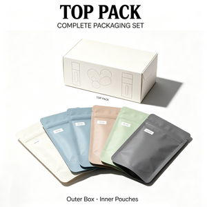 Bolsas con Cierre Posterior Impresas con Logotipo Personalizado OEM, MOQ 500, para Envasado de Proteína en Polvo, Vitaminas, Té, Bebidas de Cacao - Product Image 1