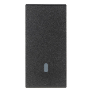 Accessorio per porta e finestra con pulsante grigio, lunghezza 1 m, altezza 2,2 pollici, 4,42 pollici, spessore 0,67 pollici - Product Image 1