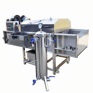 Machine automatique de cirage et de polissage des agrumes, machine de revêtement de cire pour oranges Navel et confiseries alimentaires - Product Image 2