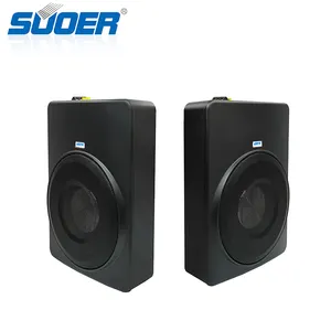 Subwoofer Audio Mobil Suoer, CS-10T Aktif Ramping 360W 10 Inci Subwoofer Mobil Bawah Kursi