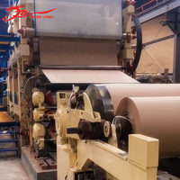 Machine à onduler le papier - Équipement de ligne de production pour transformer la pâte à papier en papier kraft industriel haute résistance