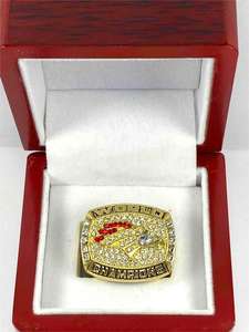 סיטונאי/מותאם אישית 1997 דנבר ברונקוס S קערה ל"ב אליפות טבעת עם עץ תיבת תצוגה - Product Image 6