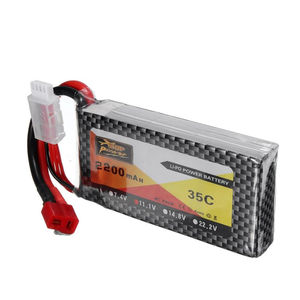 חם מוכר סוללה 2200mah 35c 11.1v rc lipo סוללה נטענת עבור צעצועי רכב rc fpv - Product Image 6