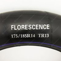 Chambre à air radiale FLORESCENCE OEM en caoutchouc butyle de technologie coréenne 175/185-14 avec valve TR13 pour remplacement