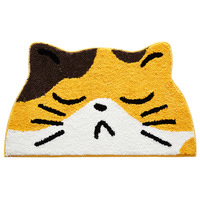 Thiết Kế Sáng Tạo Mới Hình Dạng Động Vật Máy Làm Waterpoof Doormat Chống Trượt Vui Chào Mừng Thảm Cửa
