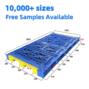 <span class=keywords><strong>Pallet</strong></span> Modulare <span class=keywords><strong>in</strong></span> Plastica a Ponte Aperto 3-Runner, Resistente, 2500*1250mm, Materiale Riciclato, Dimensioni Grandi Personalizzabili - Product Image 1