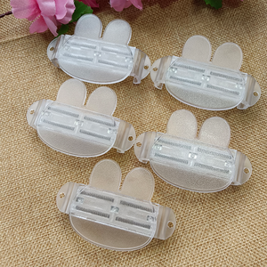 Cute Rabbit Transparent PC Groove Mobile Phone Back Clip Accessory <strong>Handy</strong> Mobile Phone <strong>Holders</strong> - Product Image 2