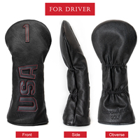Couvre-tête de club de golf prix d'usine USA Fairway Golf Headcovers Logo personnalisé Offre Spéciale Golf Driver Headcover