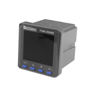 Compteur de puissance numérique triphasé multifonction avec écran LCD, prenant en charge la surveillance de la tension, du courant et de l'énergie pour panneau industriel