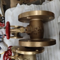 Vanne à boisseau sphérique en bronze à bride classe 150 pour applications marines avec certification ABS classe NK Rina Bureau Veritas CCS Korean Register Of Shipping