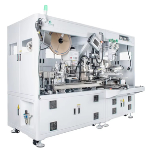 Hoàn toàn tự động 220V PLC thành phần cốt lõi thiết bị đầu cuối chèn Máy hàn cho pin lithium dây hàn máy - Product Image 1