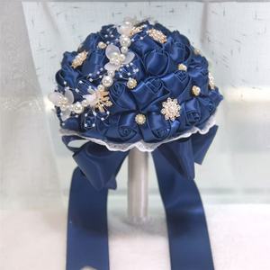 Bouquets <span class=keywords><strong>de</strong></span> mariée en fleurs artificielles en soie beige <span class=keywords><strong>rose</strong></span>, imperméables, décoration <span class=keywords><strong>de</strong></span> mariage, décoration <span class=keywords><strong>florale</strong></span> <span class=keywords><strong>de</strong></span> jardin, accessoires photo - Product Image 6