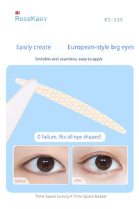 Ruban adhésif invisible pour <span class=keywords><strong>paupières</strong></span> doubles, sans couture, ultra-respirant, forte adhérence stable, longue durée, dites adieu aux yeux ternes - Product Image 6