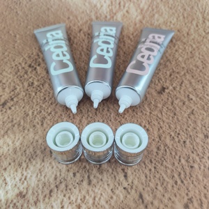 Luxury High Shiny Material ABL Tube Packaging Cosmetic Aluminum Plastic Tube For Growing Makeup Primer <b>Sunscreen</b> Tube Packaging - Product Image 5