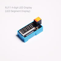 Desain Baru Modul Jam Tampilan LED 4 Digit Jam Tabung Digital Kit Elektronik Diy Merah untuk Arduino