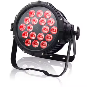 Guangzhou led light Outdoor Digital stage Light Pro impermeable 18 PCs 10W led par con gran precio para bodas eventos <span class=keywords><strong>discoteca</strong></span> - Product Image 1
