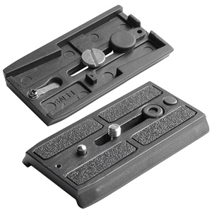 Adaptador de conexión rápida con placa de liberación rápida de montaje deslizante para cabezal de trípode DSLR - Product Image 1