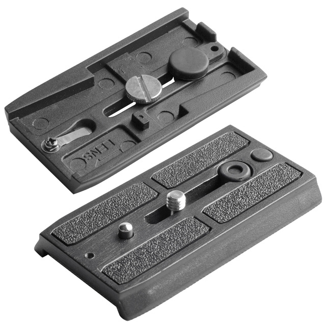 Rapid Connect Adapter with Sliding Mounting Quick Release Plate for DSLR Tripod Head