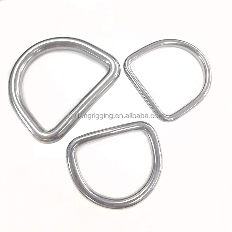 Huifeng OEM, нержавеющая сталь SS304 SS316, сварные D-кольца