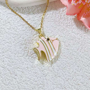 High Quality New Trendy Gold Plated <b>Copper</b> Colored Diamond Zircon Animals Pendant for Jewelry Making - Product Image 2
