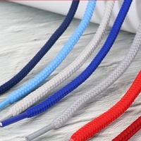 Lacets tressés en polyester O-MAK WO603R960 de 6 mm d'épaisseur, longueur personnalisée, pour bottes Martin, baskets décontractées et chaussures de sport