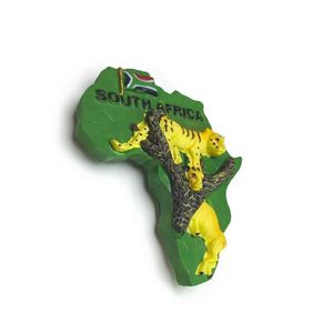 Aimant de réfrigérateur en résine 3D personnalisé, aimant de réfrigérateur de l'<span class=keywords><strong>Afrique</strong></span> <span class=keywords><strong>du</strong></span> <span class=keywords><strong>Sud</strong></span> avec carte, motif léopard et drapeau, souvenir <span class=keywords><strong>touristique</strong></span>, cadeau promotionnel - Product Image 3