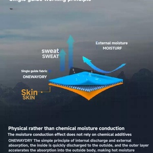 Camisetas de Verano Ecológicas para Hombre, de Secado Rápido, Absorción de Humedad Unidireccional, Sensación Fresca, Manga Corta Oversize para Colores Lisos - Product Image 2