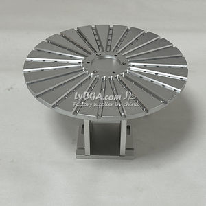 LY D300 圆轮旋转轴，用于笔式烙铁头光纤激光雕刻打标机，双面使用，带M6槽螺丝孔 - Product Image 6