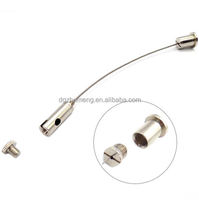Câble en acier réglable pour luminaire de plafond, câble de sécurité suspendu pour plafond, pour corde, comprend soudage, découpe, pliage, ANSI