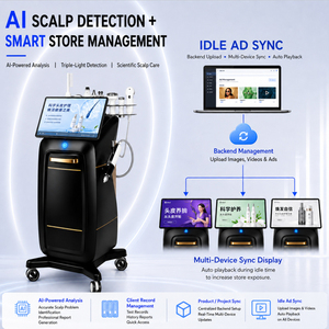 Analyseur de cuir chevelu AI, appareil d'analyse capillaire, équipement de salon pour dermatologues, OEM ODM - Product Image 6