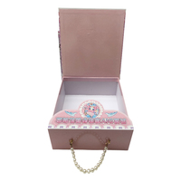 Coffrets cadeaux surprise filles roses bougie parfumée tasse à café étui d'emballage boîte en papier emballage pour cadeaux d'anniversaire