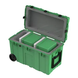 Top Factory Supplier Hard Cooler Box Wheeled Chilly Bin Insulated Container For Camping Outdoor Fishing