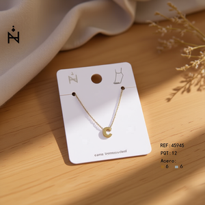 Cavigliera con lettera C in acciaio inossidabile dal design minimalista per gioielli da donna alla moda - Product Image 3