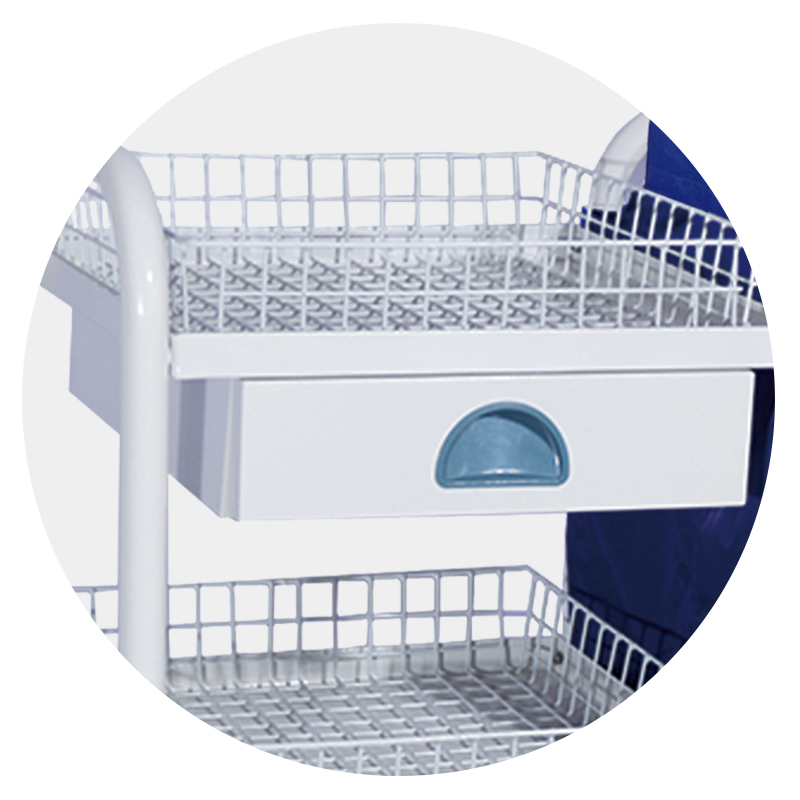 MN-LT008 Hospital Linen Trolley for Dirty Clothes Medical Trash Cart